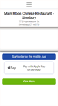 Mobile Screenshot of mainmoonchinese.com